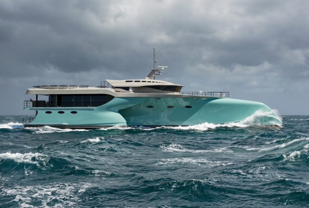 Power Trimaran Deo Juvante - TS 40